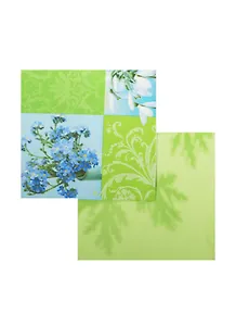 Набор салфеток для декупажа Голубой мирТравы зеленый (10/9000024724594)