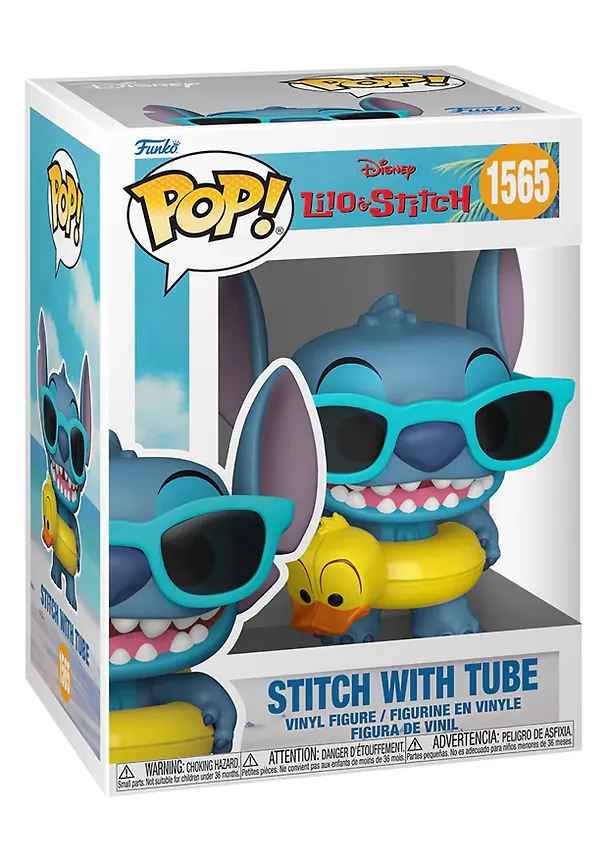 Фигурка Funko POP! Disney Lilo & Stitch Stitch with Tube (1565) (Fun86277) 3118562 — 2