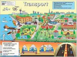 Транспорт. Transport. Наглядное пособие по английскому языку для начальной школы — 2877270 — 1