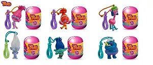 Фигурка-брелок Тролли, в капсуле в ассортименте