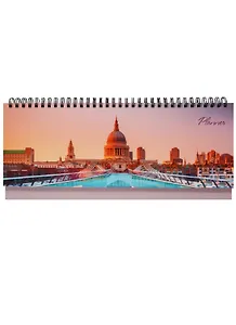 Планинг недатированный 56 листов "Вокруг света. Архитектура Лондона" настольный