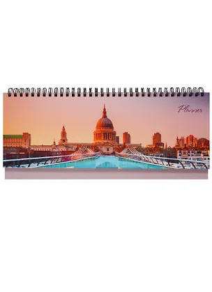 Планинг недатированный 56 листов "Вокруг света. Архитектура Лондона" настольный 245434