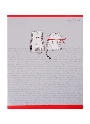 Тетрадь в клетку Unnika, "Усатый полосатый", 48 листов, в ассортименте 250697