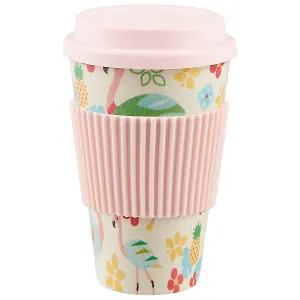 Стакан бамбуковый Фламинго (400 мл) (12-16184-Y003)