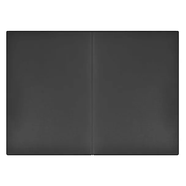 Книга для записей А5+ 120л кл. "САРИФ ЧЁРНЫЙ" иск.кожа, мягк.переплет, два ляссе, + обложка для паспорта 95*145мм, подар.карт.коробка с ПВХ-крышкой 2955538 — 8