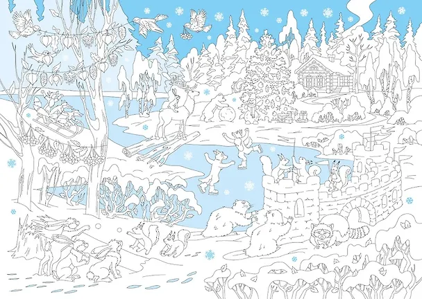 Книга Праздник в лесу: книжка-плакат () — 3