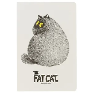 Тетрадь в клетку Languo, Fat cat, 44 листа, в ассортименте 246126