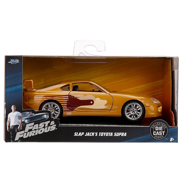 Модель Машинки Форсаж 1:32 FF 1995 Toyota Supra - Gold 99542 3141190 — 2