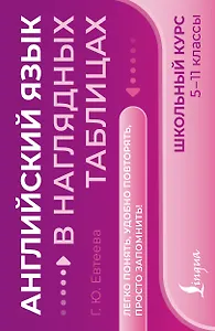 Английский язык в наглядных таблицах. Школьный курс. 5-11 классы