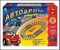 Игровой набор Автодром (дл. трассы 147см) (Т80435) (3+) (коробка)