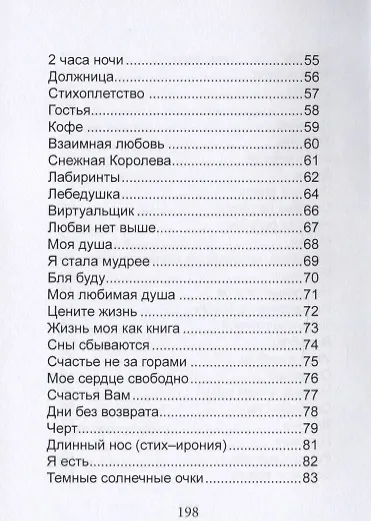 Книга Отражение моей души. Стихи и песни () — 4