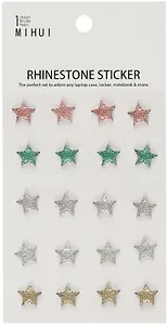 Стразы самоклеящиеся ассорти Звезды