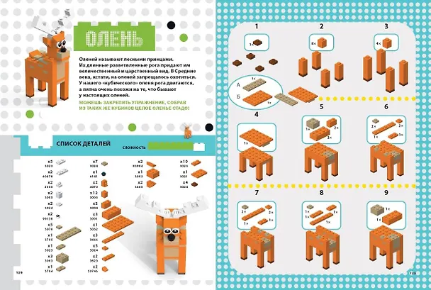 Книга LEGO Зоопарк. 50 моделей животных из LEGO® от мала до велика (Джоди Падулано) — 10