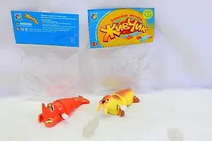 Игрушка заводная Живчик Тюлень/рак (Т51710) (3+) (9х3,5) (в ассорт.)