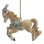 Фигурка декоративная подвесная Лошадка бежевая, 2 варианта (9х2х8) — 3126940 — 3