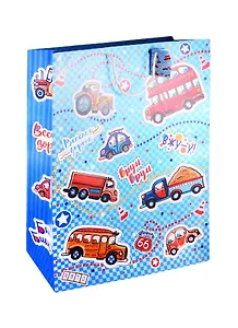 Пакет А3 48,3*63*17,8 "Веселая дорога", дет., бум.мат.ламинат