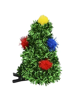 Заколка новогодняя Ёлочка (текстиль) (12-6142-HNY18) 3104404