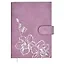 Ежедневник-органайзер недат. А6+ 80л 126х174 "Тиволи глосс" лиловый, иск.кожа, интегр.переплет, иснение фольгой, магнит.клапан , офсет, ляссе — 2995344 — 1