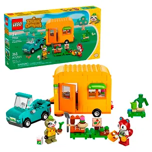 LEGO Animal Crossing: Фургон и магазин в саду Лейфа, 263 детали (77054) 3139734