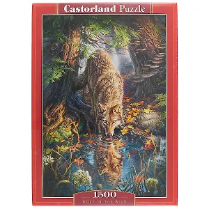 Пазл Castorland 1500 эл. Волк в дикой природе 68*47см. C-151707