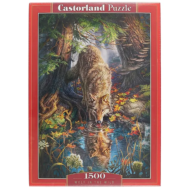Пазл Castorland 1500 эл. Волк в дикой природе 68*47см. C-151707 2662418 — 1