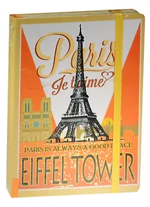 Книга для записей А5 96л кл. "Paris retro" 7БЦ, Kairui