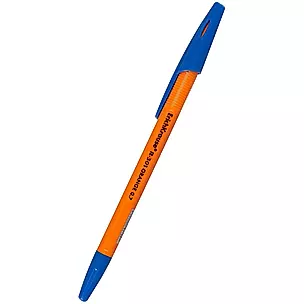 Шариковая ручка Erich Krause «R-301 Orange Stick», 0.7 мм, синяя — 248030 — 1