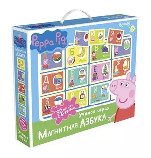 Игра настольная, т.м. Peppa Pig, Магнитная азбука 02540 — 327021 — 1