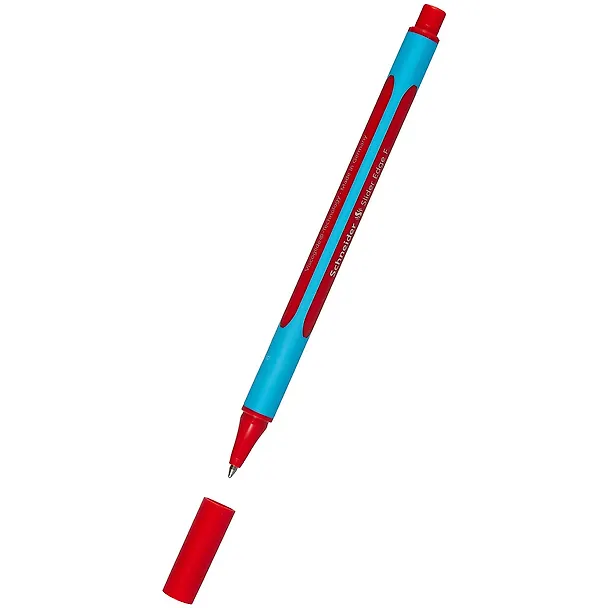 Шариковая ручка красная 0,8 мм, Slider Edge F, Schneider 261434 — 2