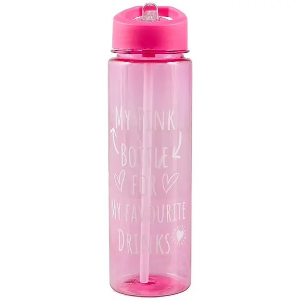 Бутылка My pink bottle (пластик) (600мл) (12-07482-7482-2) 2767580 — 1