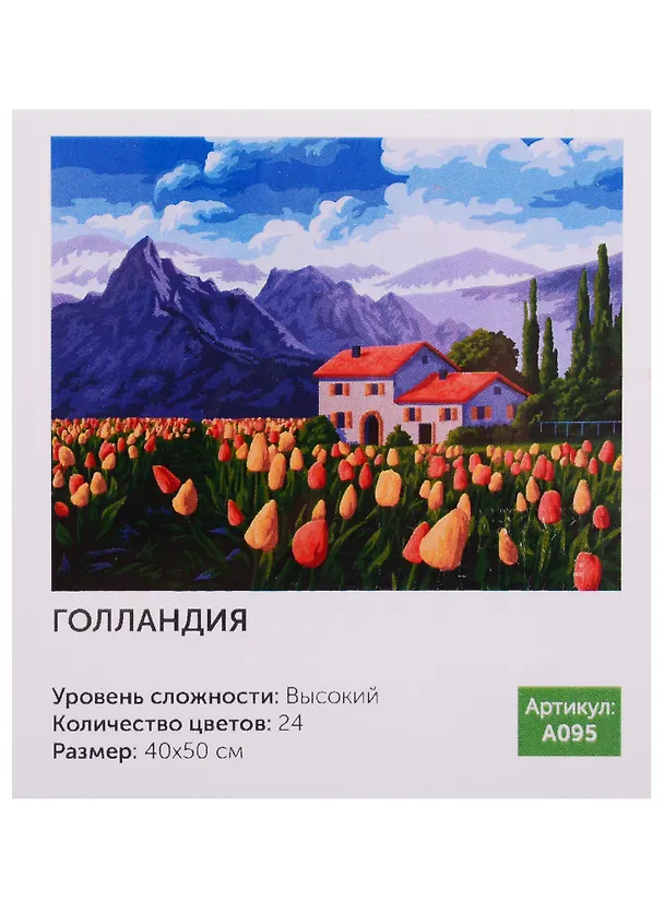 Картина по номерам.A095 Голландия 40*50 2758857 — 1