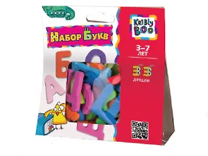 Игра, Набор букв, Kribly Boo, 33 детали.