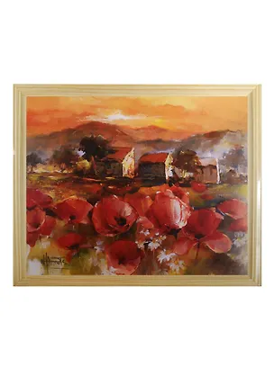 Картина Поле с маками (MC-15) (20х25) 2503619