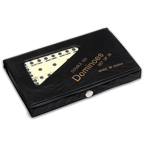Домино (пластиковые фишки) в мягкой коробке 18x10 см P00066 М 349046 — 1