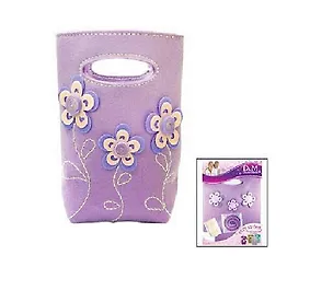 Дизайнерская сумка Лиловые цветы (9598) (упаковка) 2253718