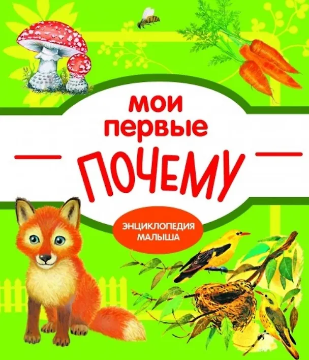 Книга Мои первые ПОЧЕМУ? / Е. Колузаева. - 2019, М. : Стрекоза. - (Энциклопедия малыша). - ISBN 978-5-9951-3865-5 (7Б) (Екатерина Колузаева) — 1