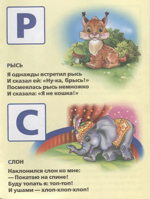 Книга Азбука Животных. Мульткнижка. (Марина Дружинина) — 5