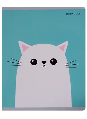 Тетрадь в клетку Unnika, "Котики", 48 листов, в ассортименте 250699