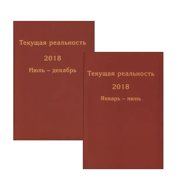 Книга Текущая реальность 2018. Избранная хронология. Январь-июнь. Июль-декабрь (комплект из 2 книг) () — 1