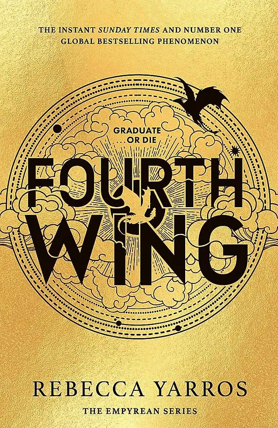 Книга Fourth Wing (Ребекка Яррос) — 2