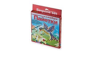 Набор для творчества, HOBBY TIME, Набор для 3D аппликации №8 Пайетки Колибри 328791 — 1