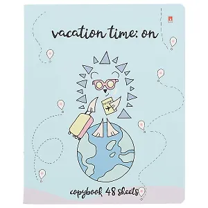 Тетрадь в клетку Альт, "Ёжик-романтик", 48 листов, в ассортименте