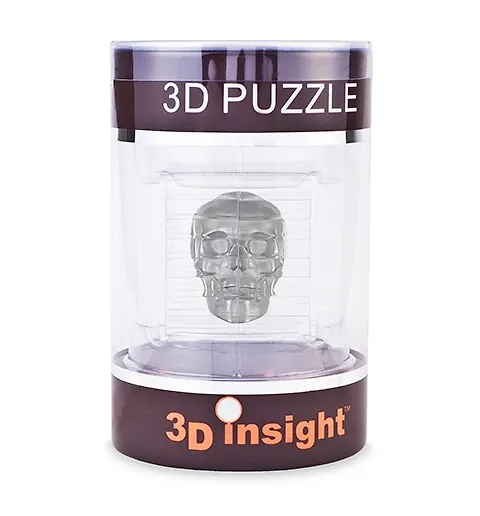 3D Головоломка Череп серебро (10309) 2394025 — 1