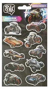 Наклейки объемные "Street racers-2/Авто из будущего"