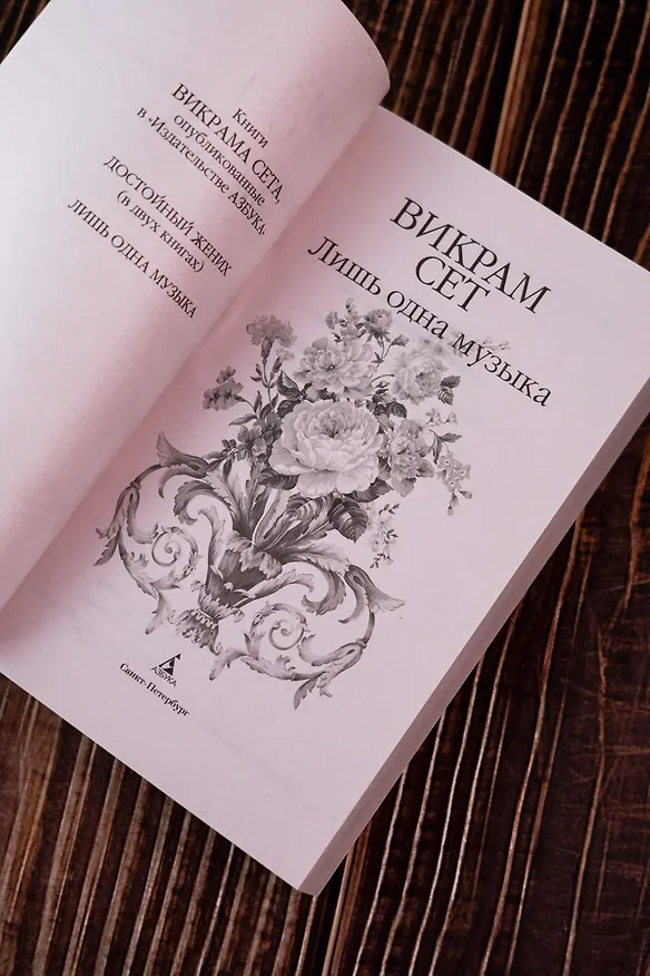 Книга Лишь одна музыка (Викрам Сет) — 11