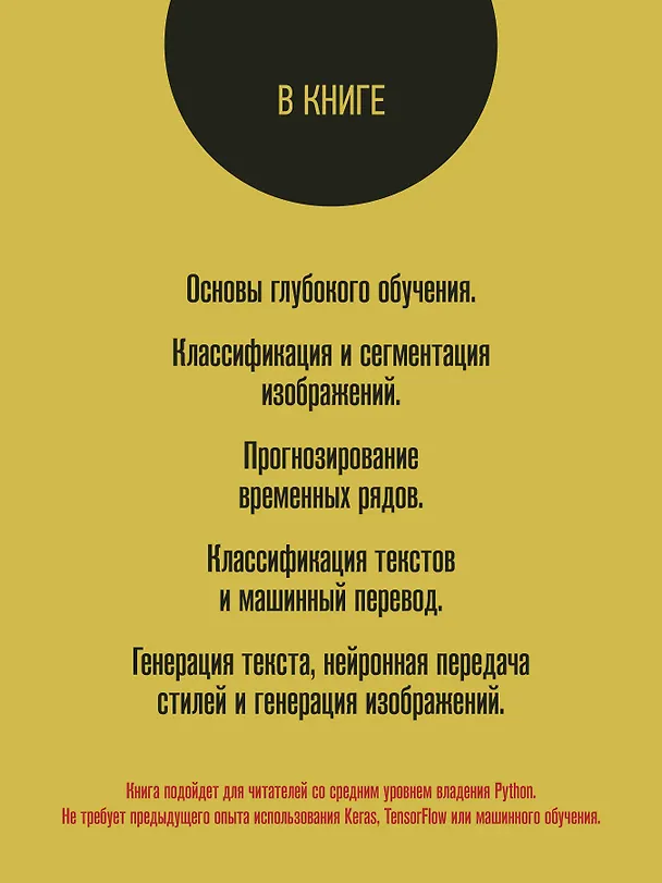 Книга Глубокое обучение на Python (Франсуа Шолле) — 4