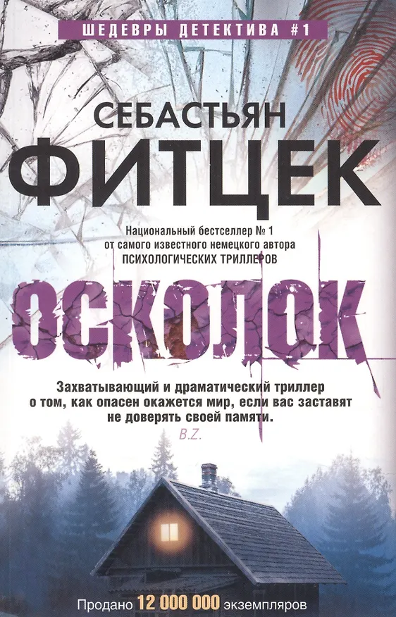 Книга Осколок (Себастьян Фитцек) — 1