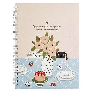Тетрадь в клетку Be Smart, "Mur-Mur. Чаепитие", 96 листов