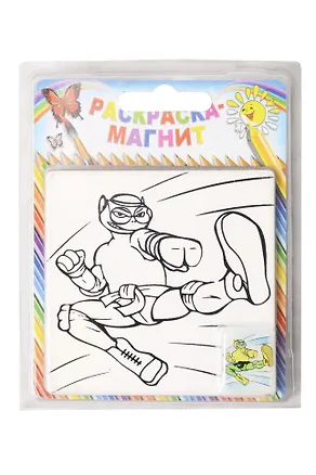 Раскраска-магнит «Мультфильмы» 2303568