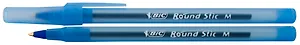 Ручка шариковая Bic, Round Stic, синяя 1 мм